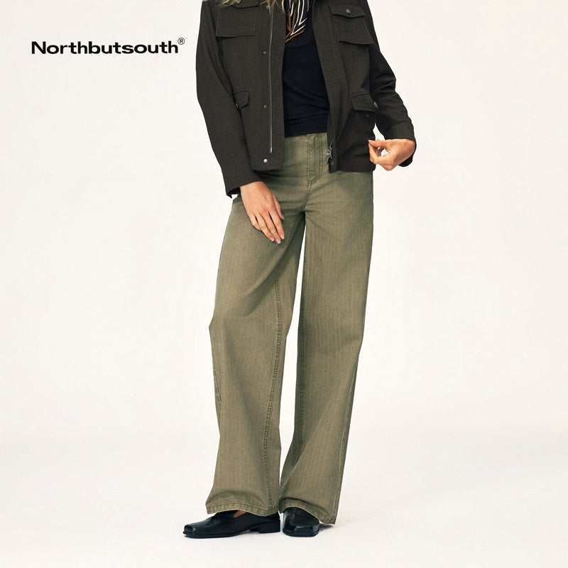 Northbutsouth_Washed_Faded_Textured_Mid_Low_Rise_Cotton_Women&