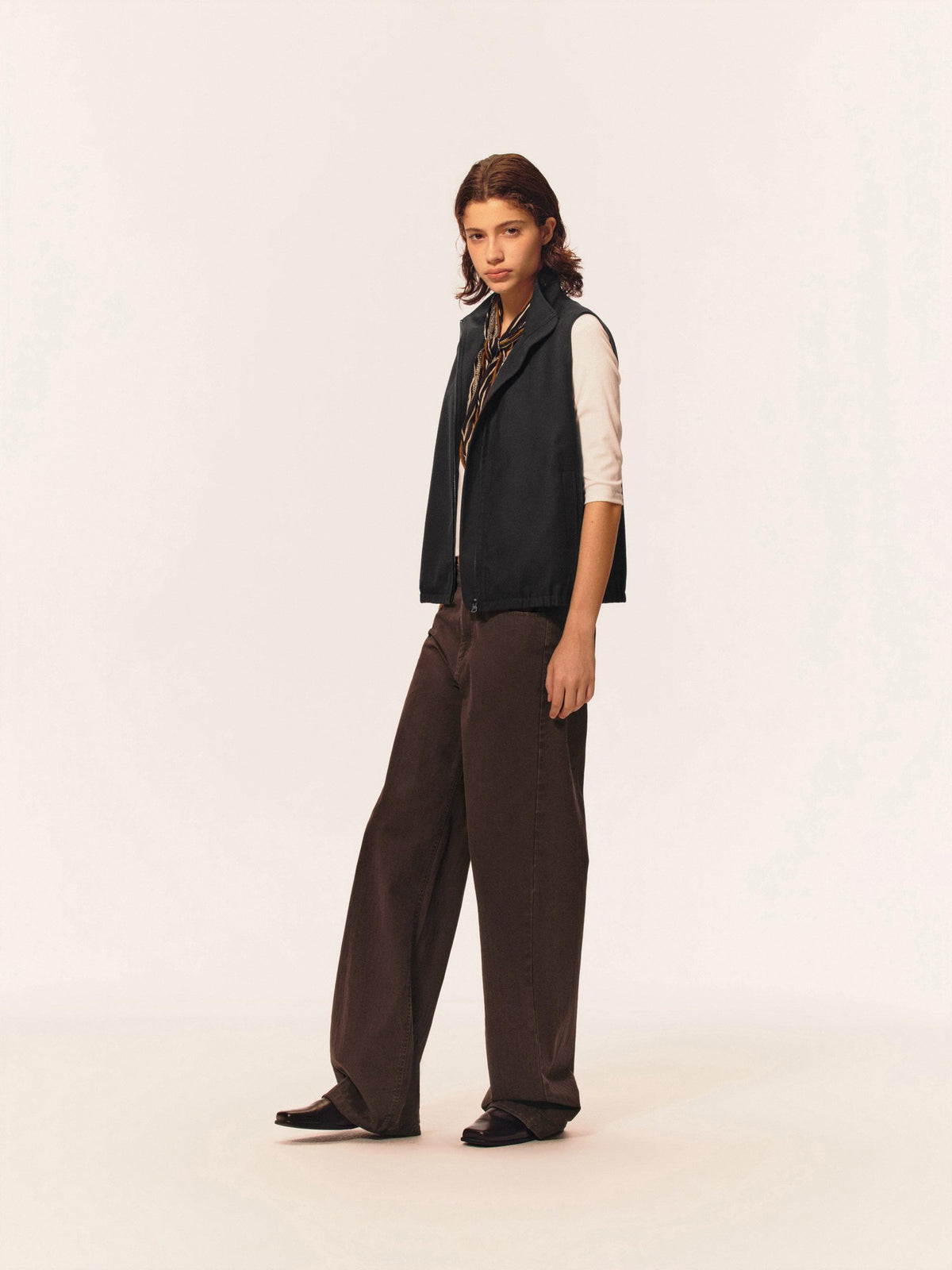 Northbutsouth Washed Faded Textured Mid Low Rise Cotton Women&