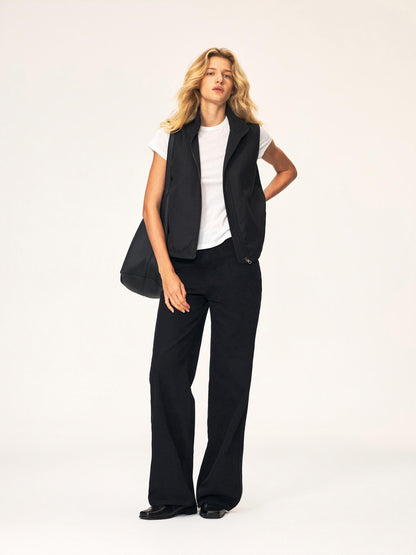 Northbutsouth Washed Faded Textured Mid Low Rise Cotton Women&