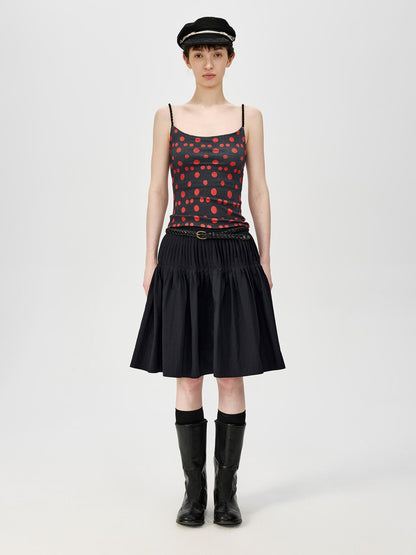 Northbutsouth Wave Point Slim Knit Stripe Camisole