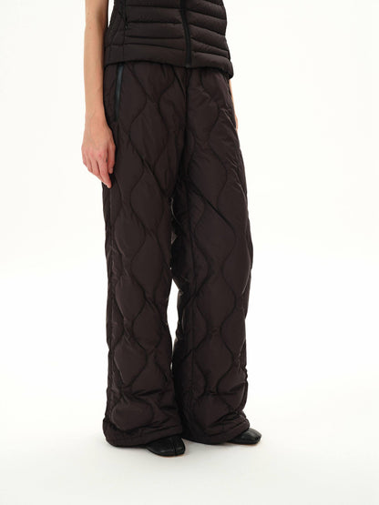 Northbutsouth Wave Quilted Elastic Waist Casual Women&