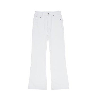 Northbutsouth_White_Mid_High_Waist_Micro_Flare_Stretch_Women&