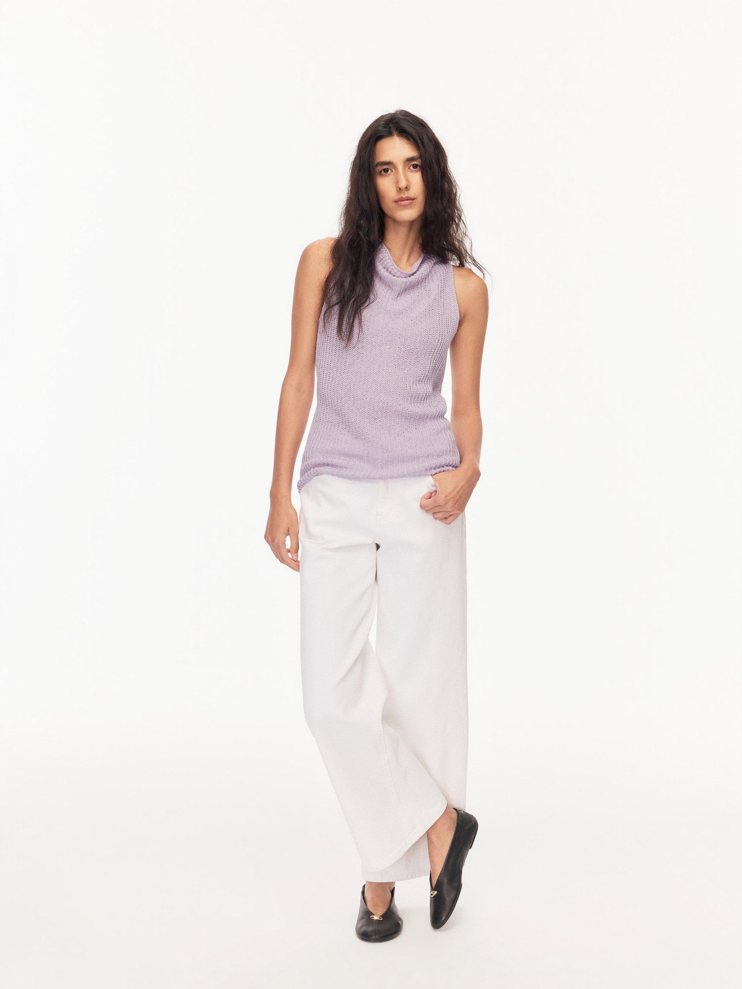Northbutsouth White Straight High Stretch Mid Rise Women&
