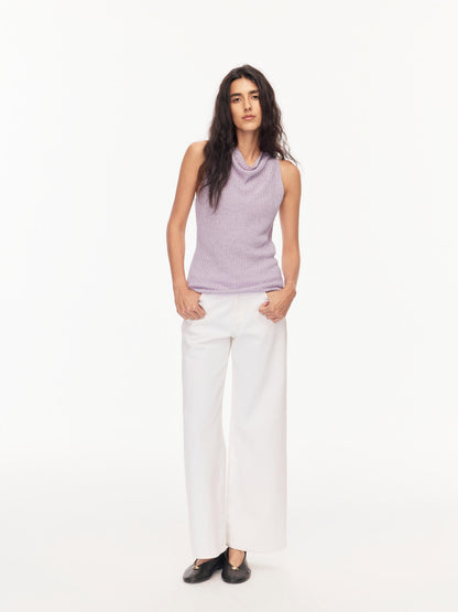 Northbutsouth White Straight High Stretch Mid Rise Women&