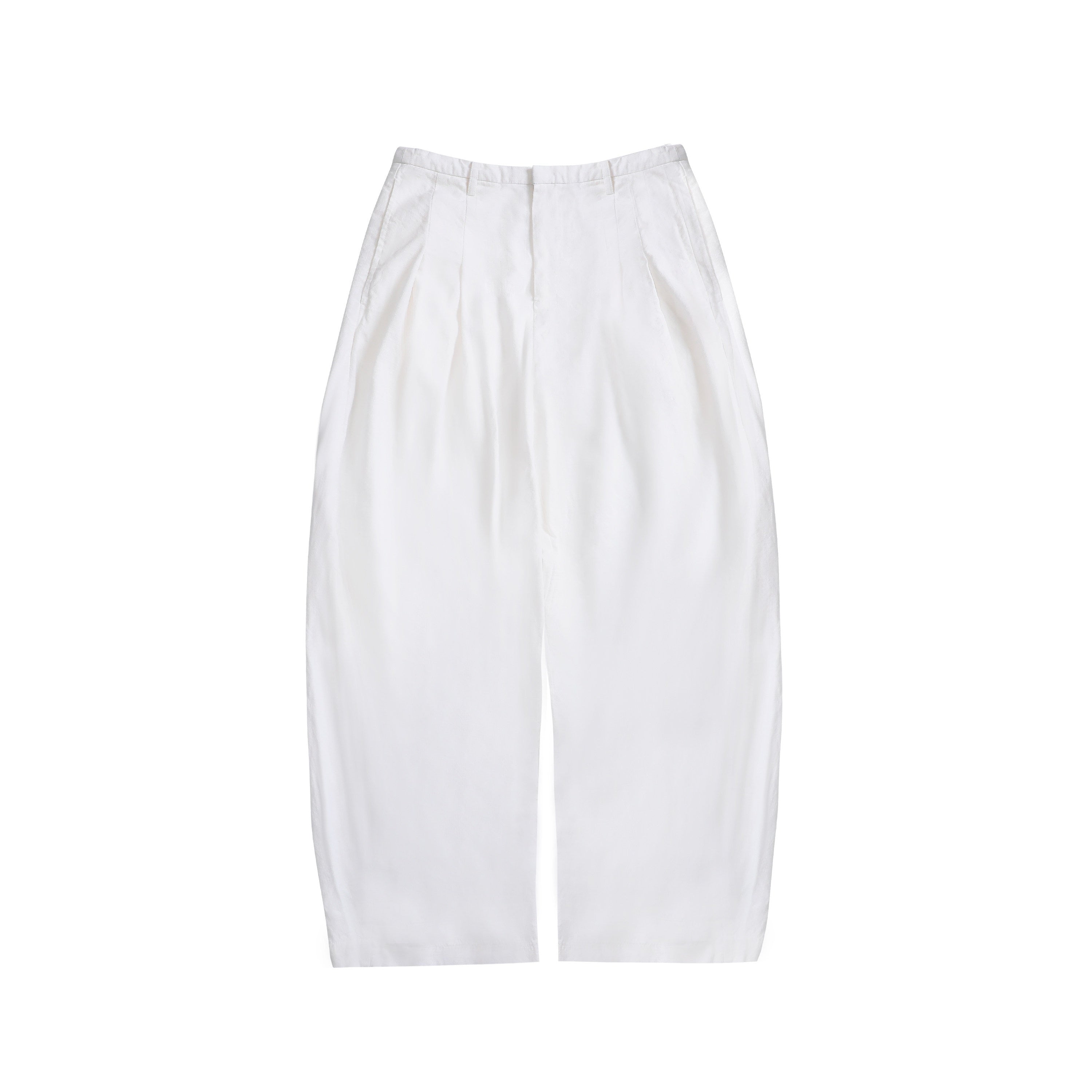 Northbutsouth_White_Textured_Cocoon_Mid_Low_Waist_Women&