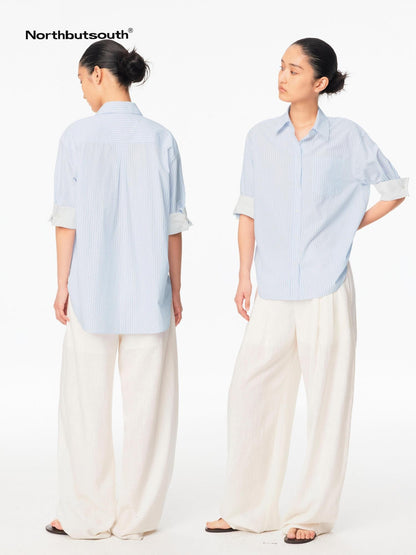 Northbutsouth White Textured Cocoon Mid Low Waist Women&