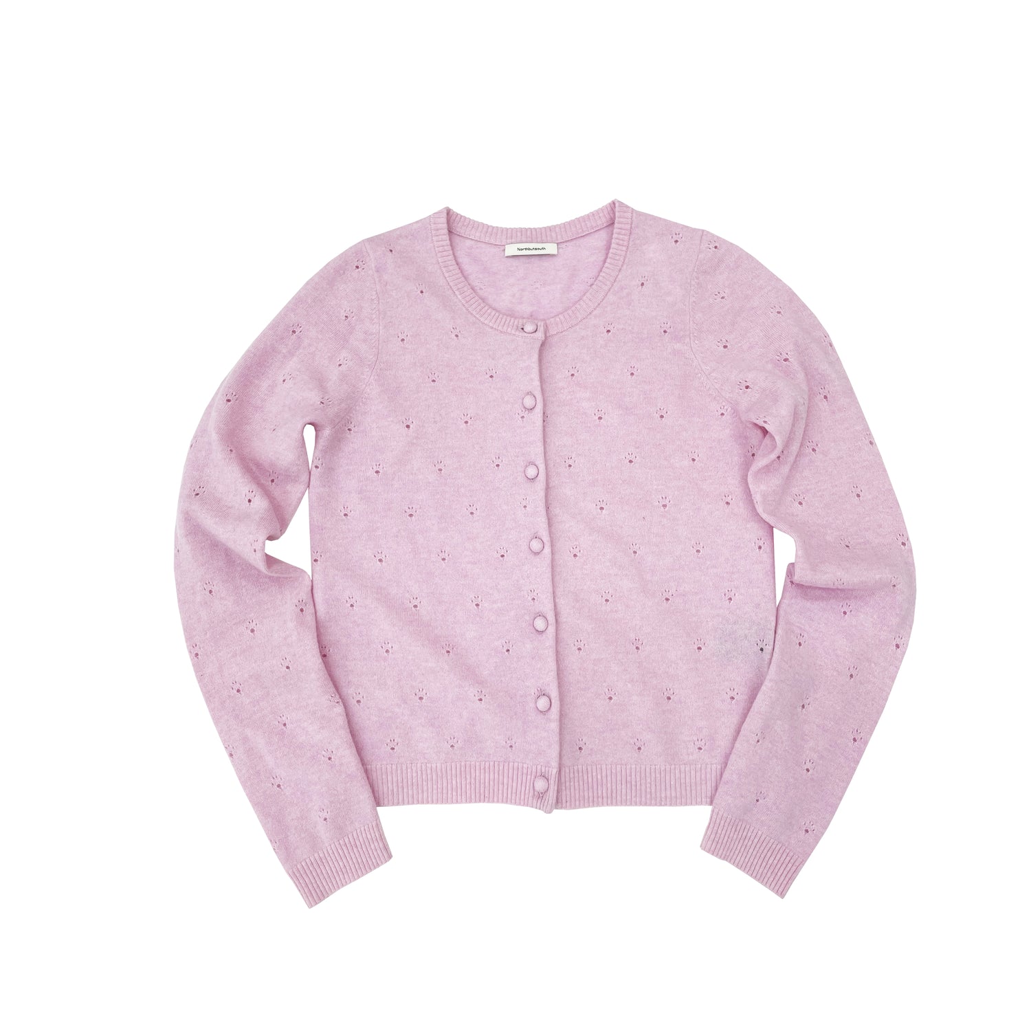 Northbutsouth Wool Dog Paw Lace Knit Cardigan MISSTT
