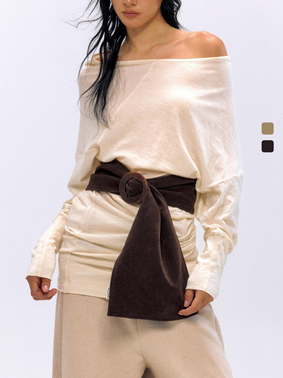 NyDkyel Adjustable Pu Waist Cincher Casual Unisex Youth Brown 110Cm Belt