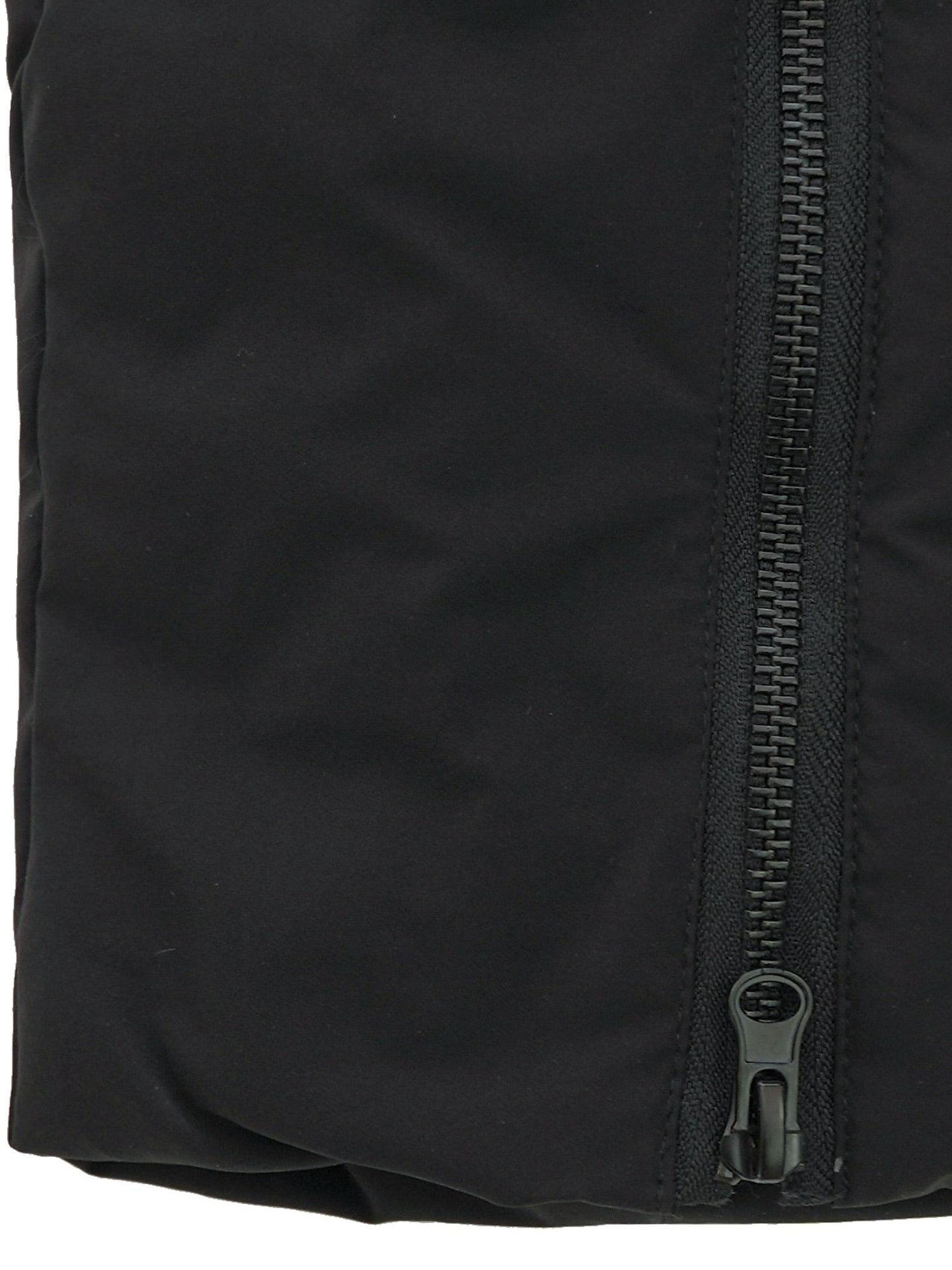 NyDkyel Biker Zip Up Short Quilted Jacket