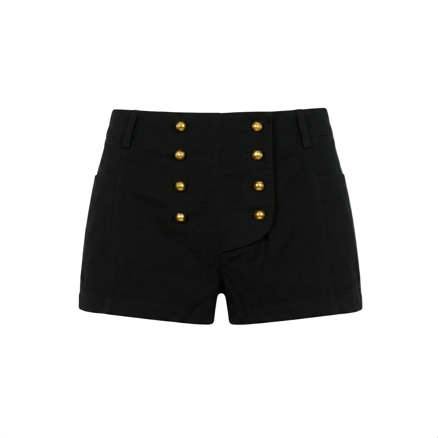 NyDkyel_Black_Military_Double_Row_Metal_Buttons_Women&
