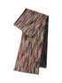 Color Block Stripe Knit Scarf