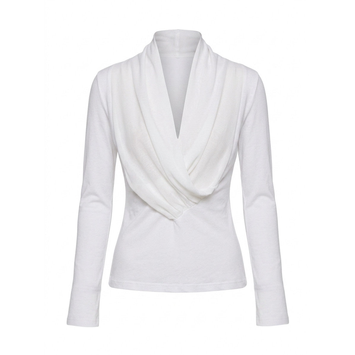 NyDkyel_Draped_V-neck_Knit_Splice_Tie_Women&