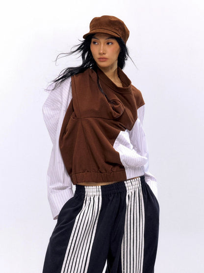 Embroidered Corduroy Retro Riding Cap