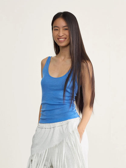 Fine Rib Knit Camisole Top
