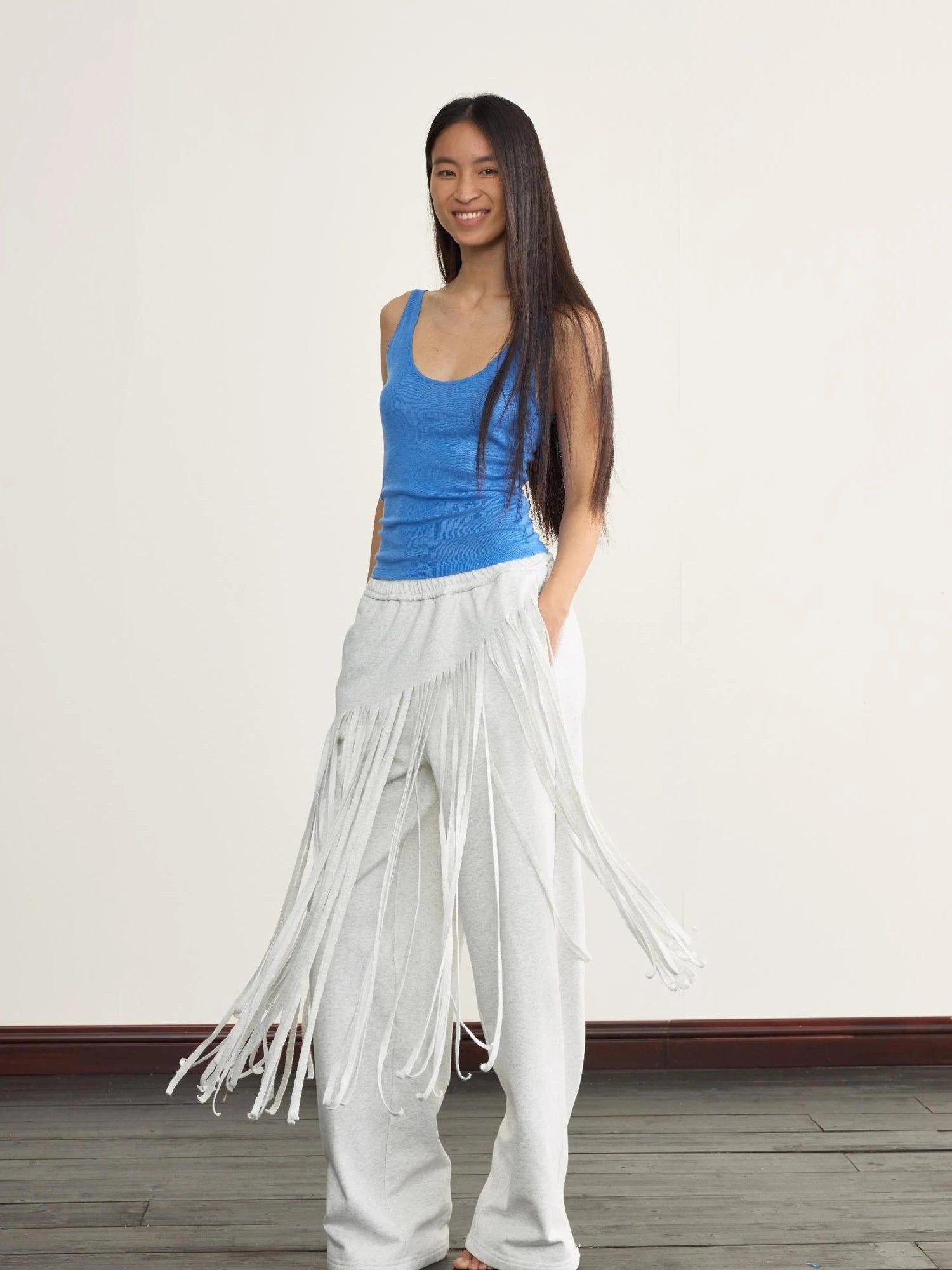 Fine Rib Knit Camisole Top