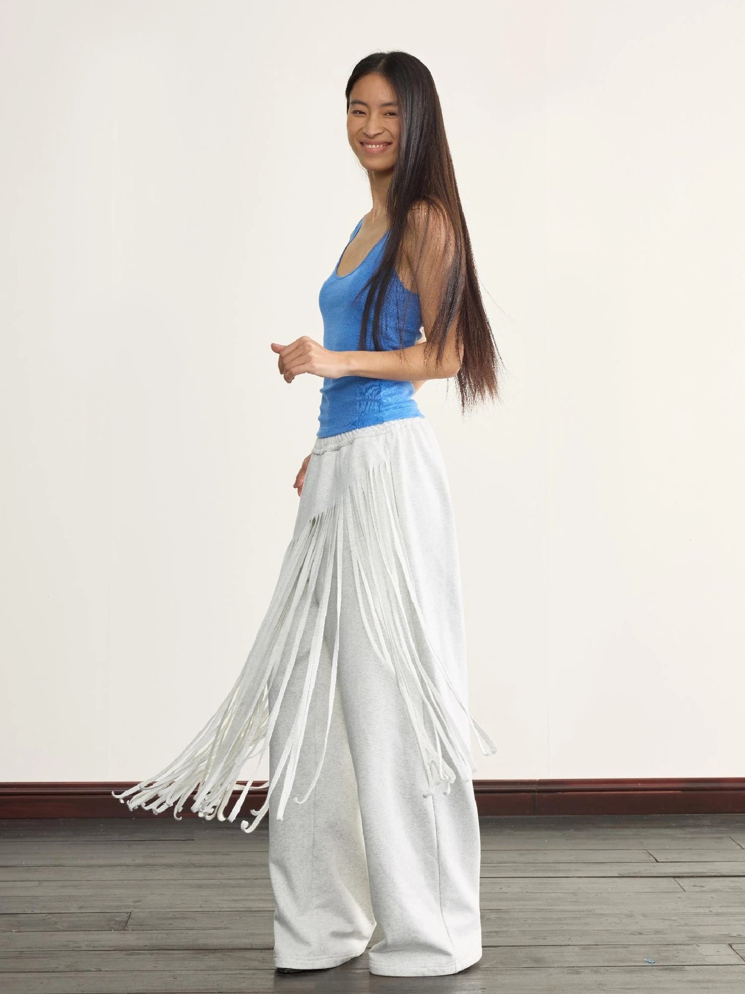 Fine Rib Knit Camisole Top