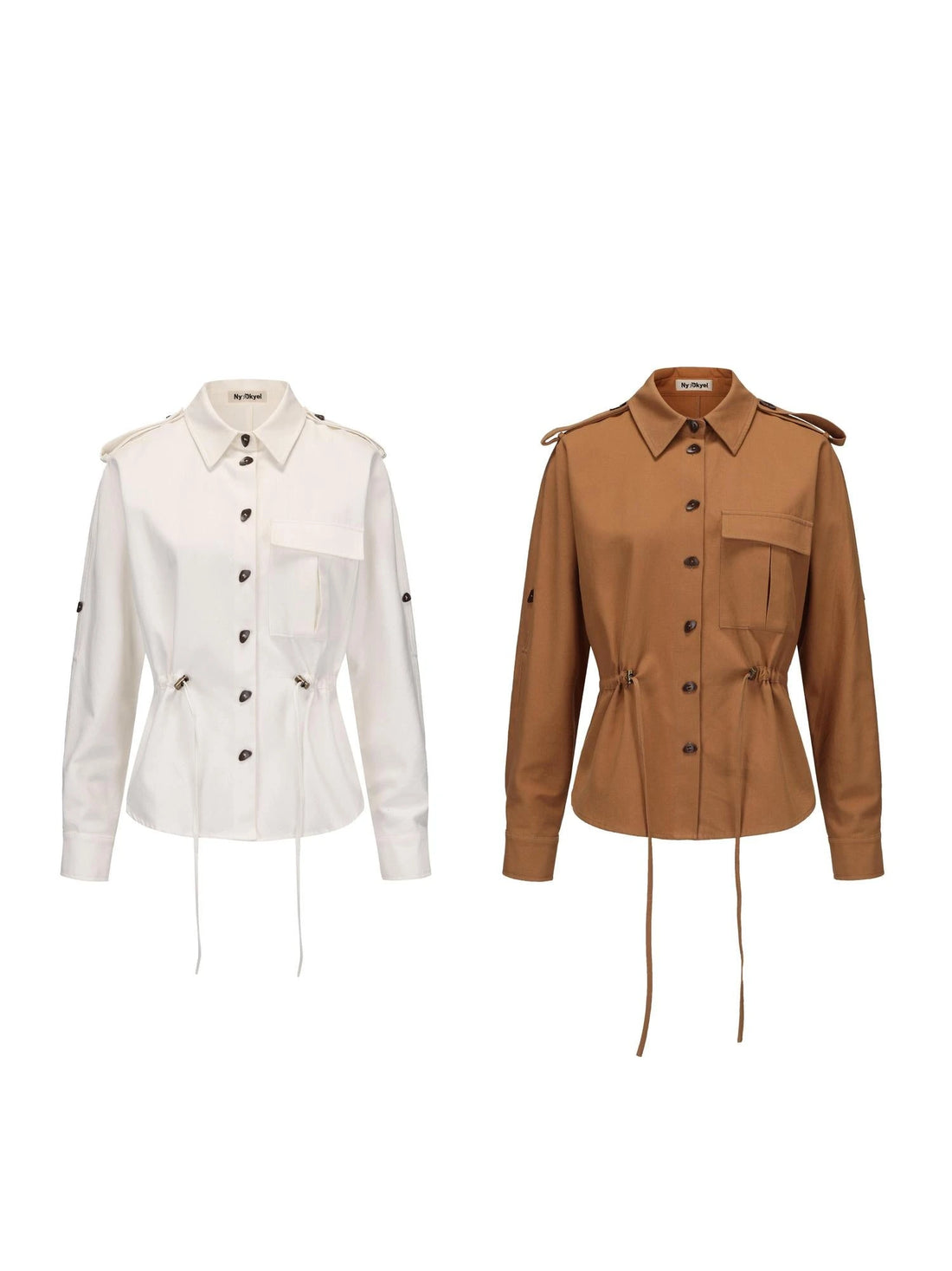 Gypsy WaisT-shirt Jacket Adjustable Sleeves Seamless Shoulder