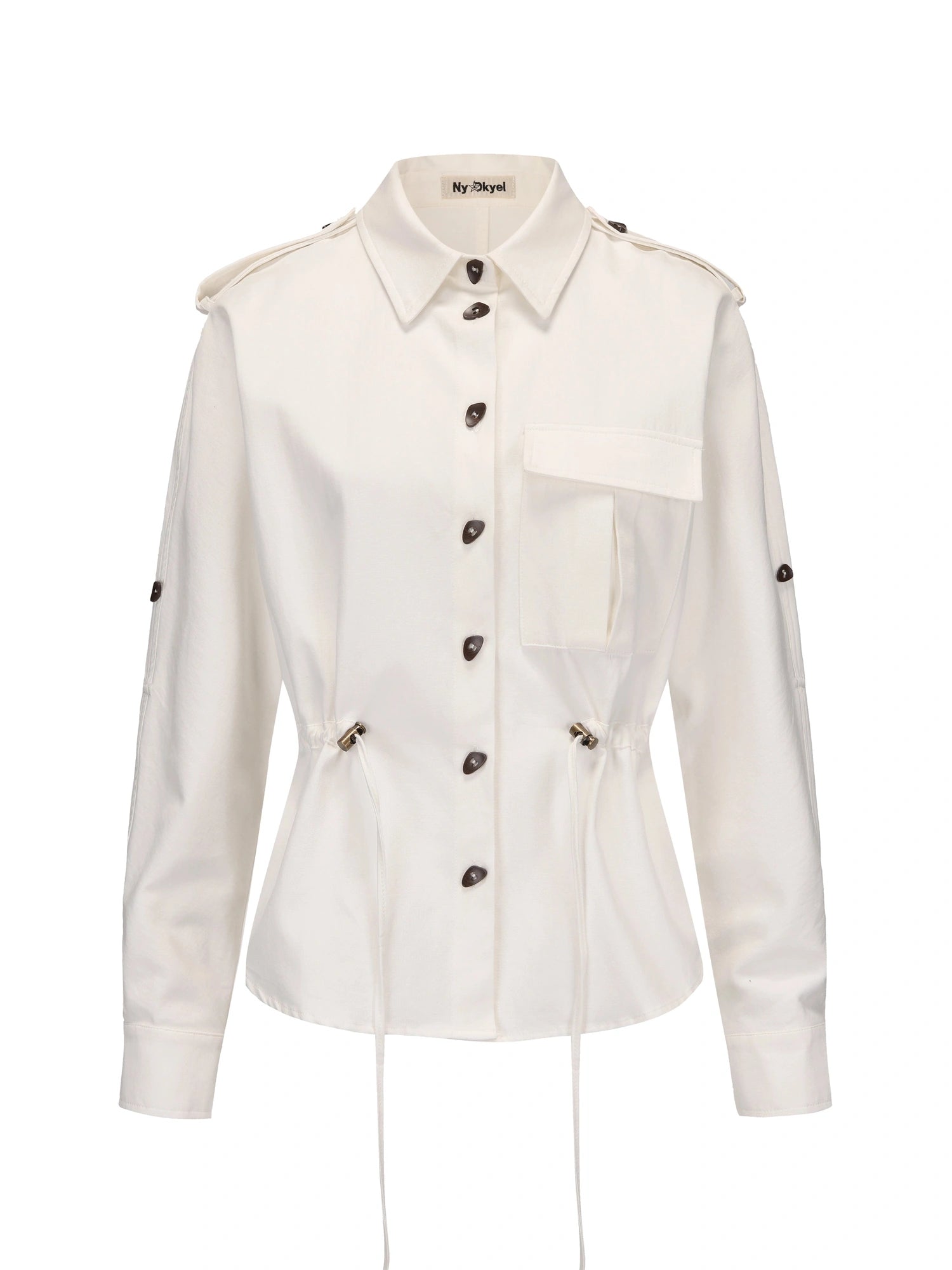 Gypsy WaisT-shirt Jacket Adjustable Sleeves Seamless Shoulder
