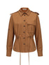 Gypsy WaisT-shirt Jacket Adjustable Sleeves Seamless Shoulder
