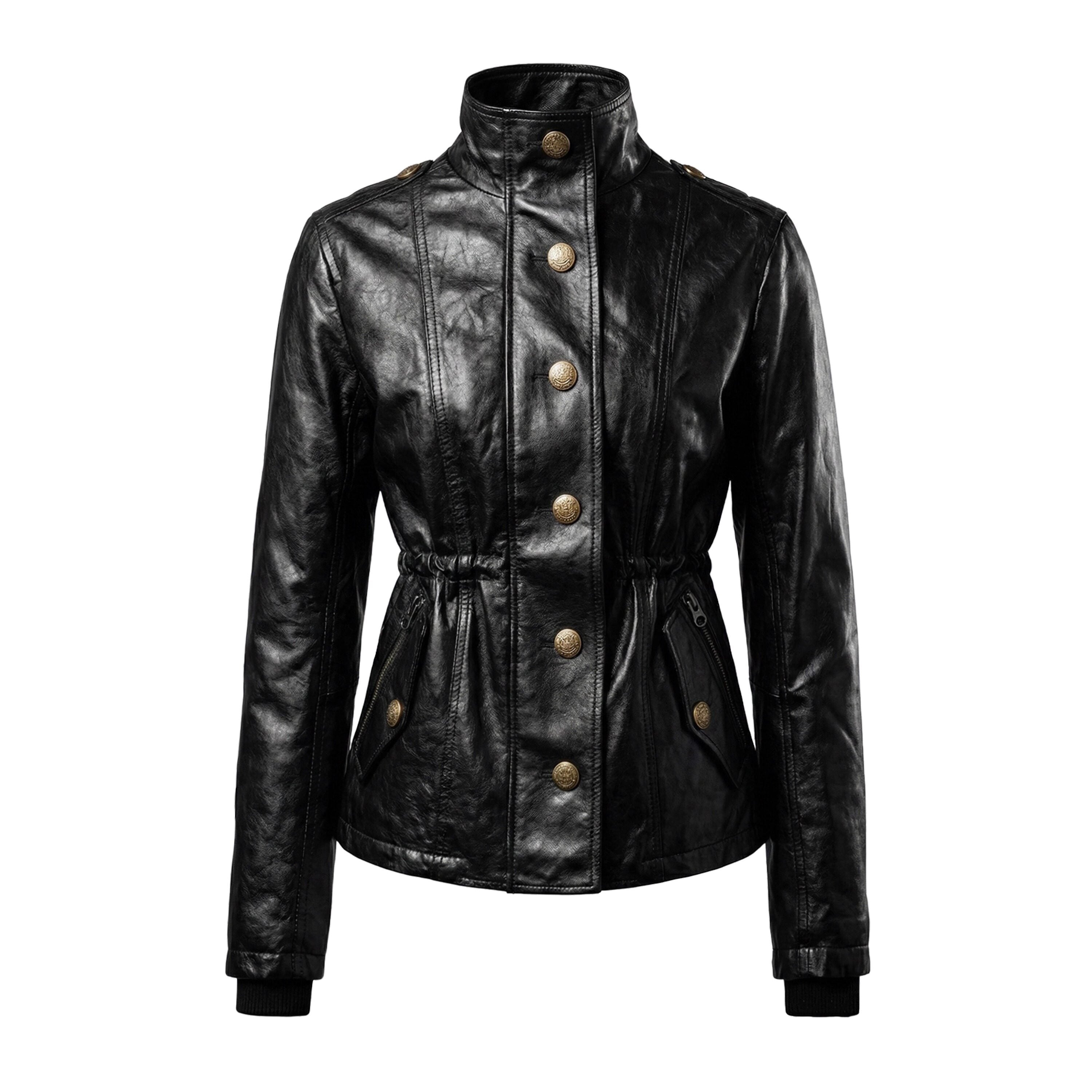 NyDkyel_Insulated_Fitted_Waist_Hidden_Zip_Unisex_Faux_Leather_Puffer_Jacket_MISSTT