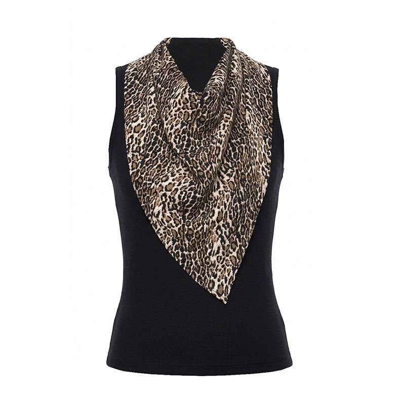 NyDkyel_Leopard_Scarf_Detail_Faux_Two_Piece_Knit_Women&