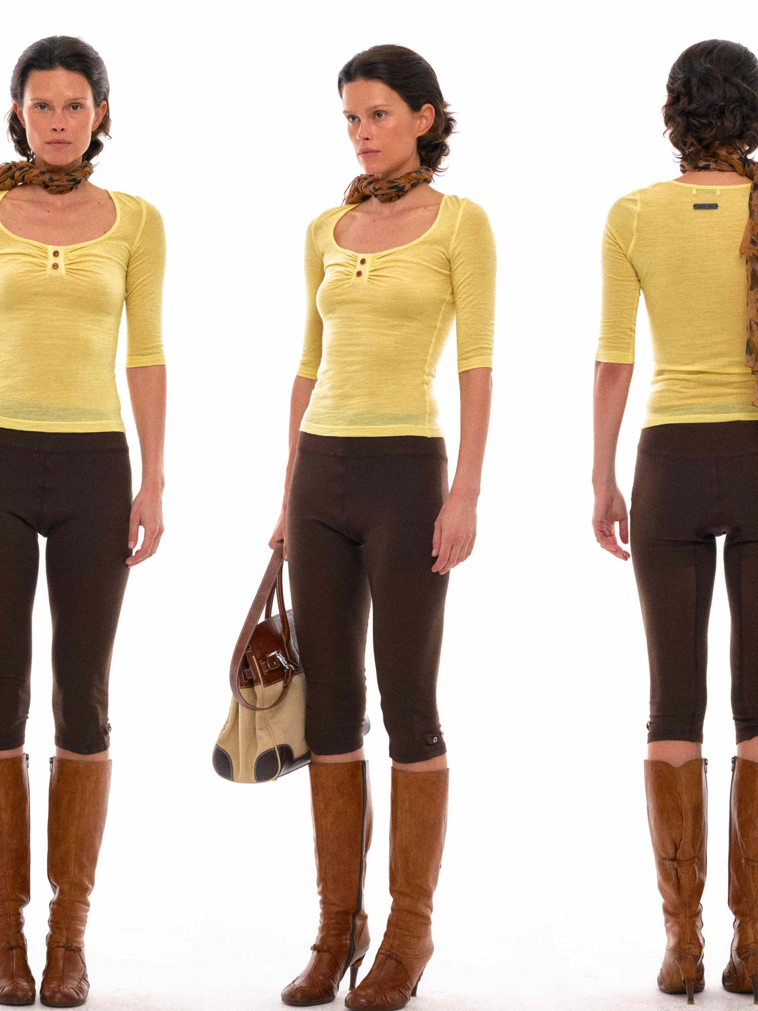 NyDkyel Lyocell Yoga Shorts With Adjustable Hem And Shell Buttons