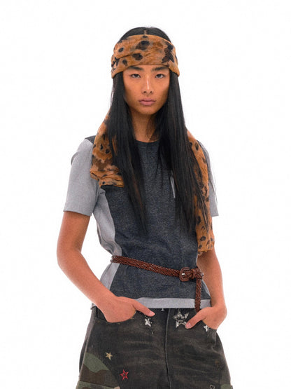 NyDkyel Misty Lightweight Leopard Print Multifunctional Women&