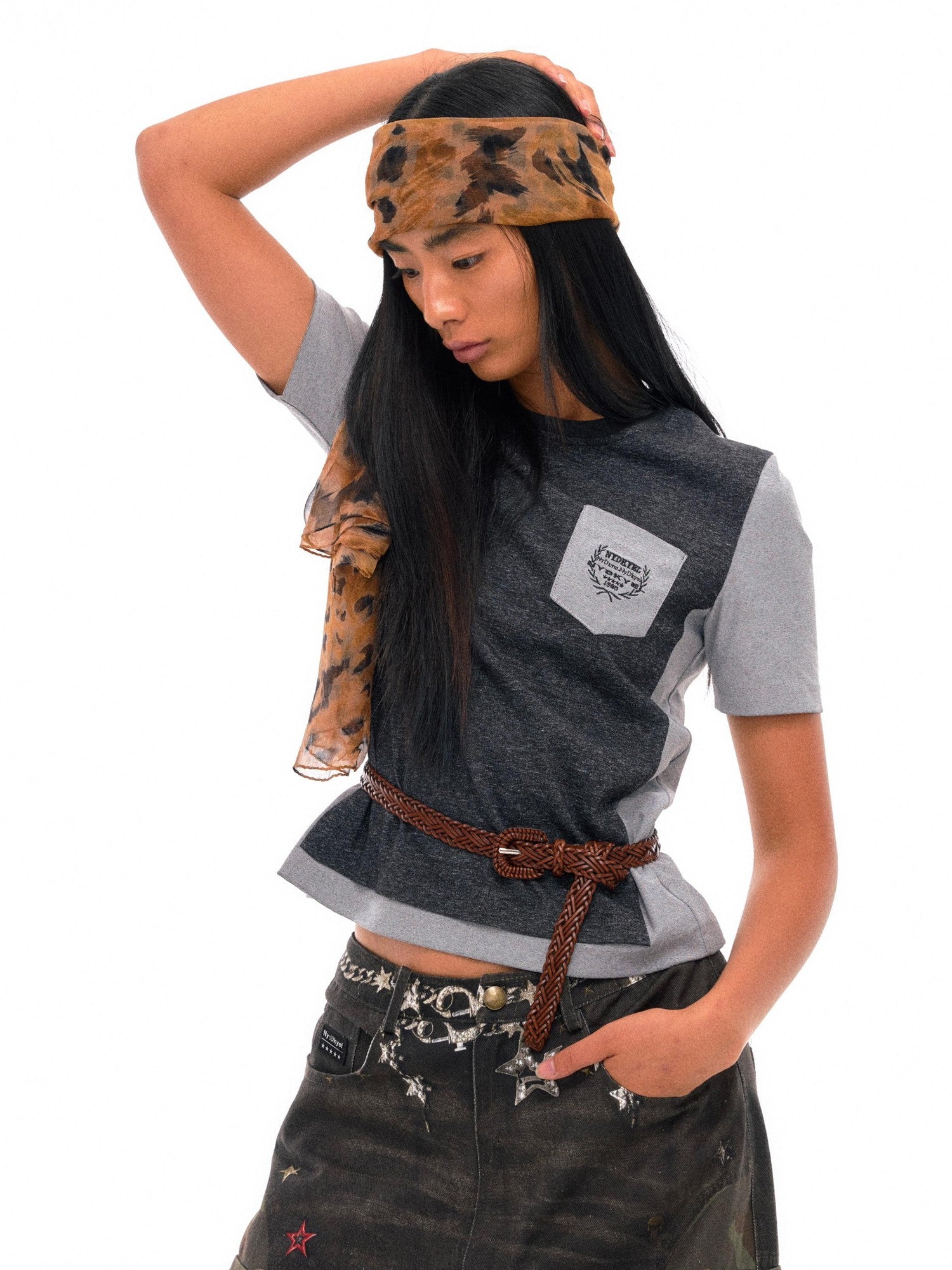 NyDkyel Misty Lightweight Leopard Print Multifunctional Women&