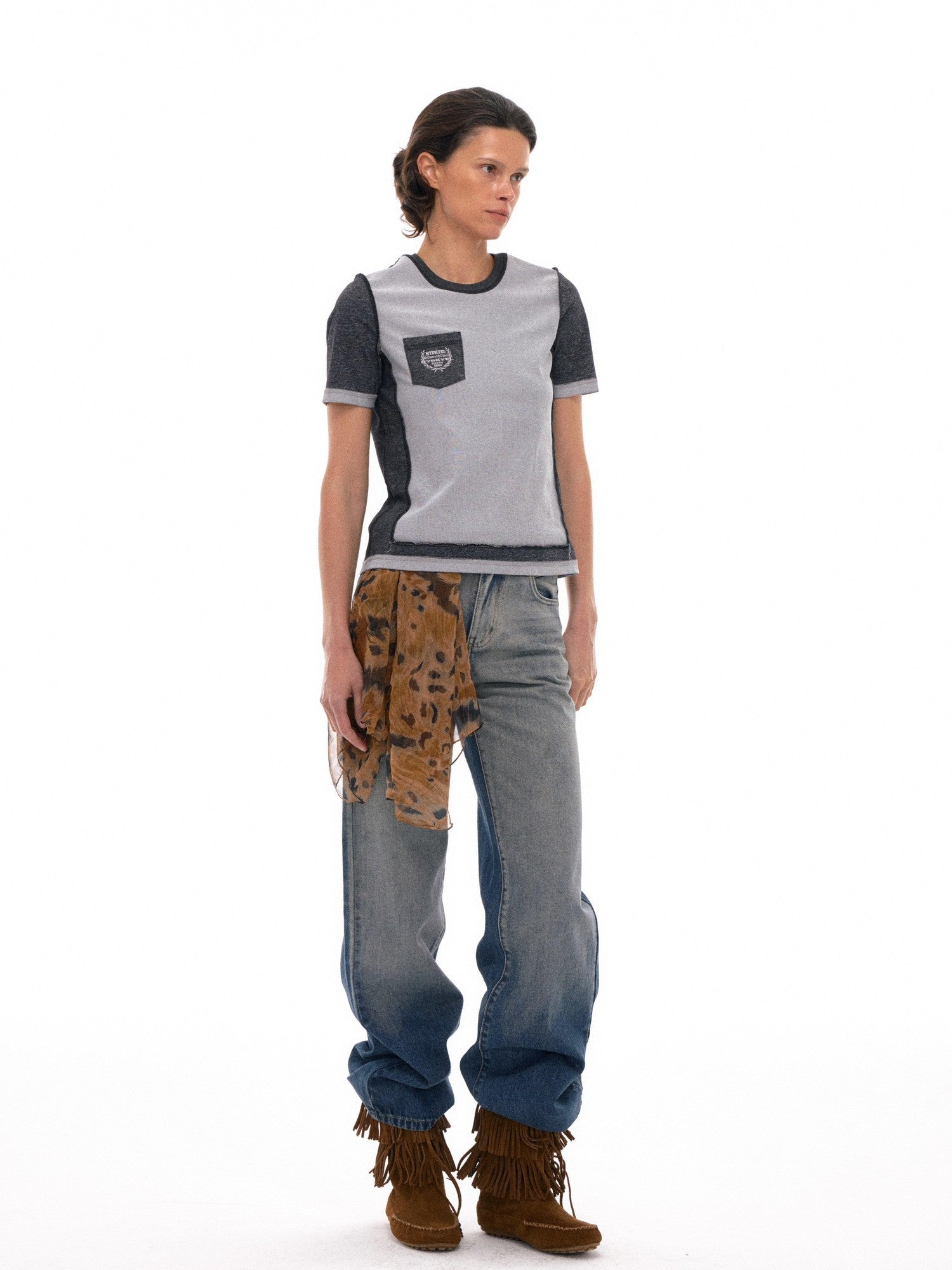 NyDkyel Misty Lightweight Leopard Print Multifunctional Women&