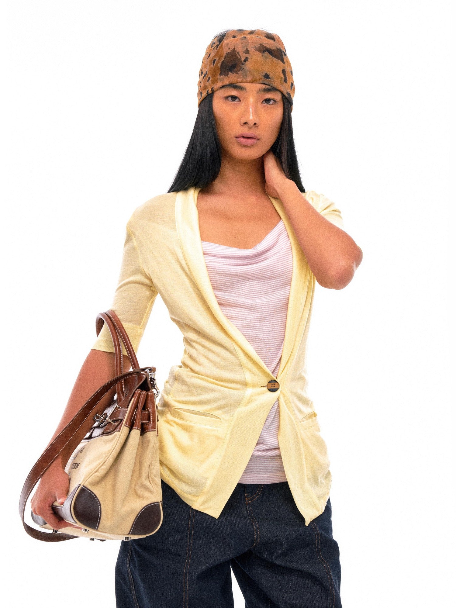 NyDkyel Misty Lightweight Leopard Print Multifunctional Women&