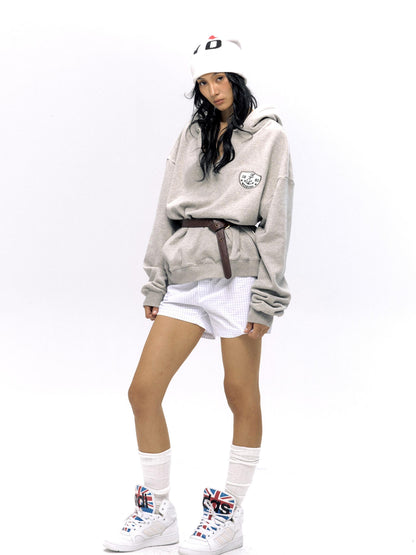 NyDkyel Multi Waistband Cotton Blend Shorts