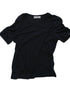 Nydkyel Blend Knit Tee Shoulder Seam Lightweight Layering
