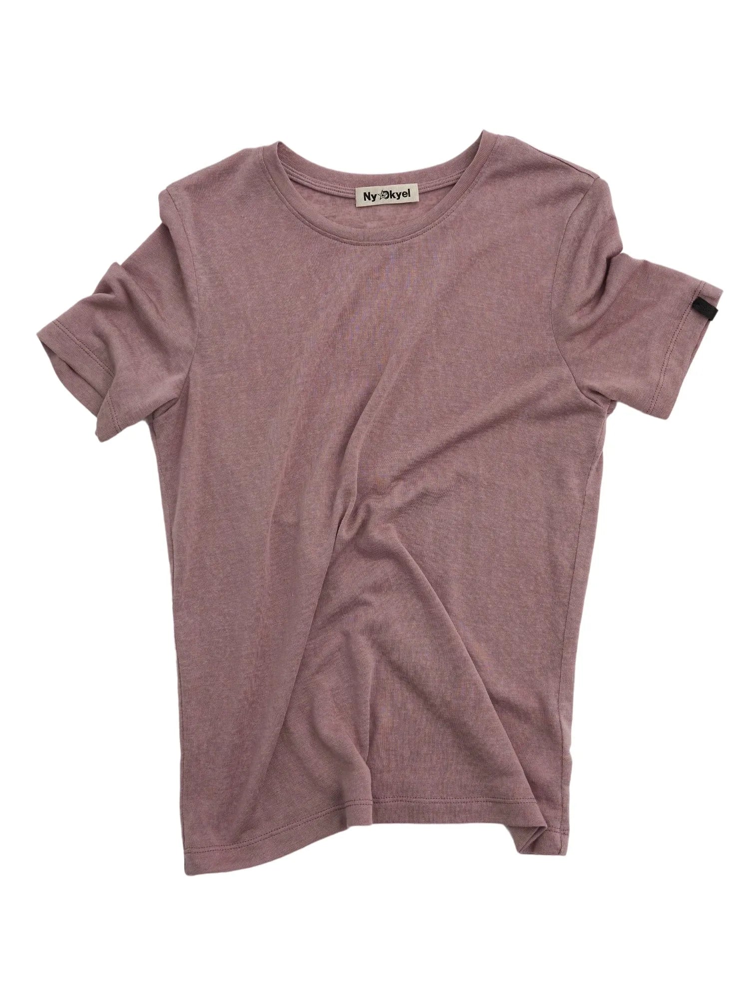 Nydkyel Blend Knit Tee Shoulder Seam Lightweight Layering