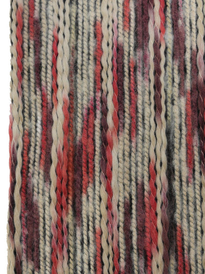 NyDkyel Red White Colorblock Striped Women&