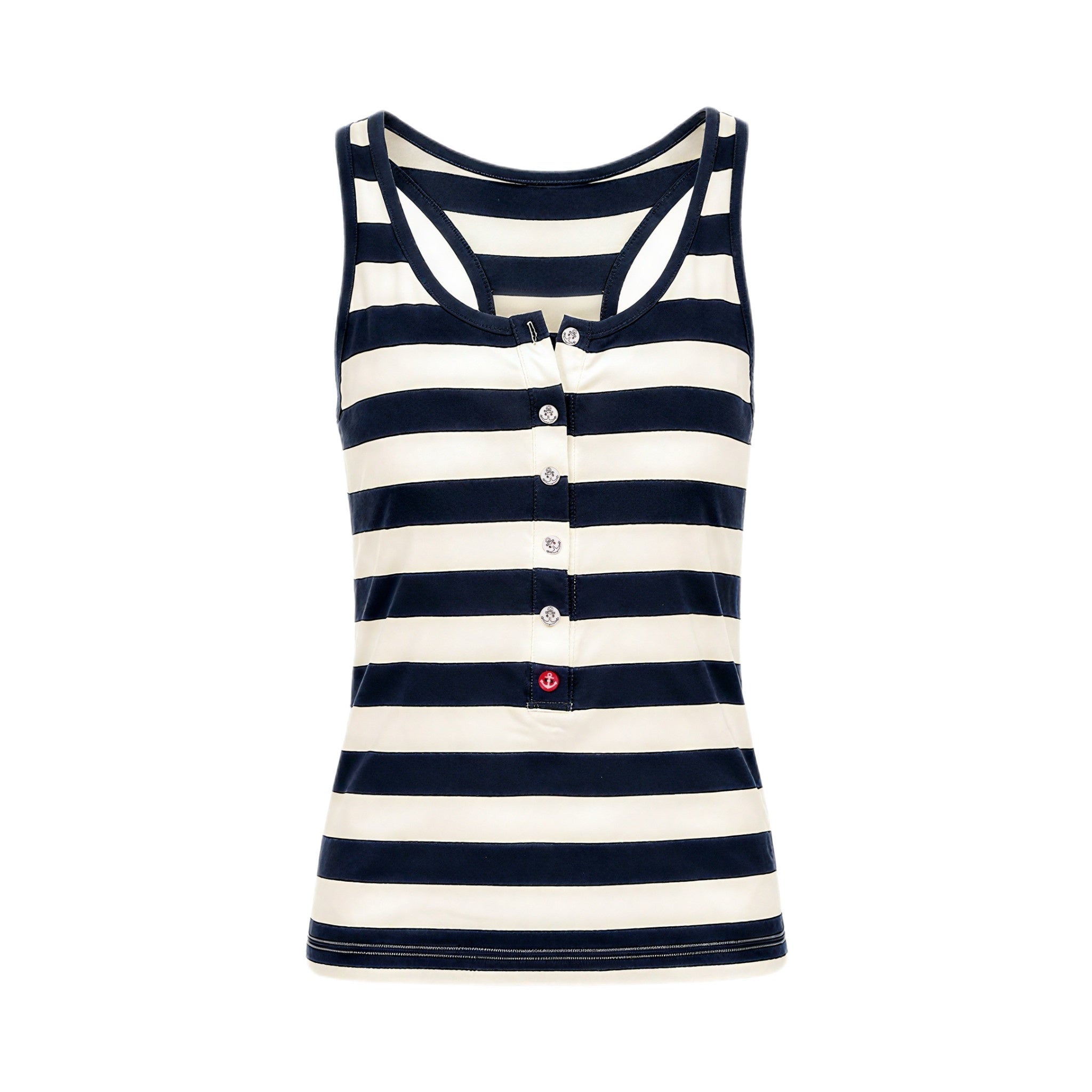 NyDkyel_Striped_Contrast_Anchor_Button_U_Neck_Slim_Cropped_Women&