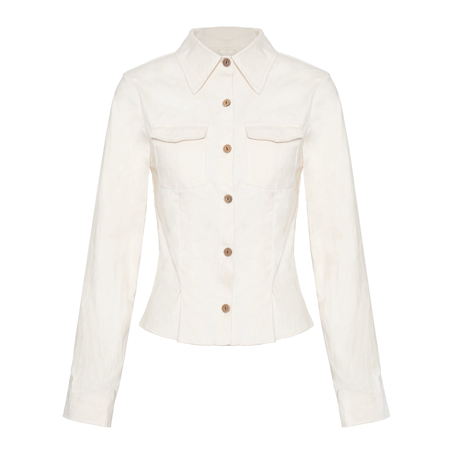 NyDkyel_Tailored_White_Paper_Feel_Shirt_With_Waist_Definition_V-Neck_T-Shirt_Long-Sleeve_MISSTT