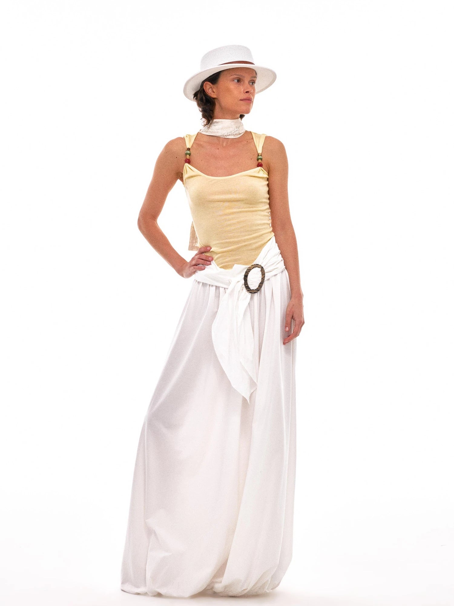 Tencel Wool Beaded Camisole Four Colors