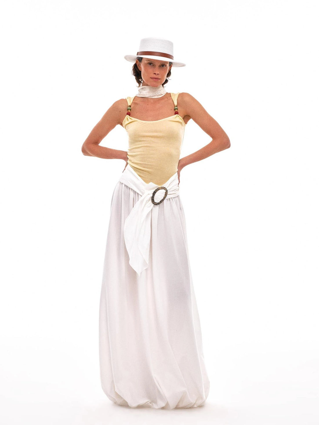 Tencel Wool Beaded Camisole Four Colors