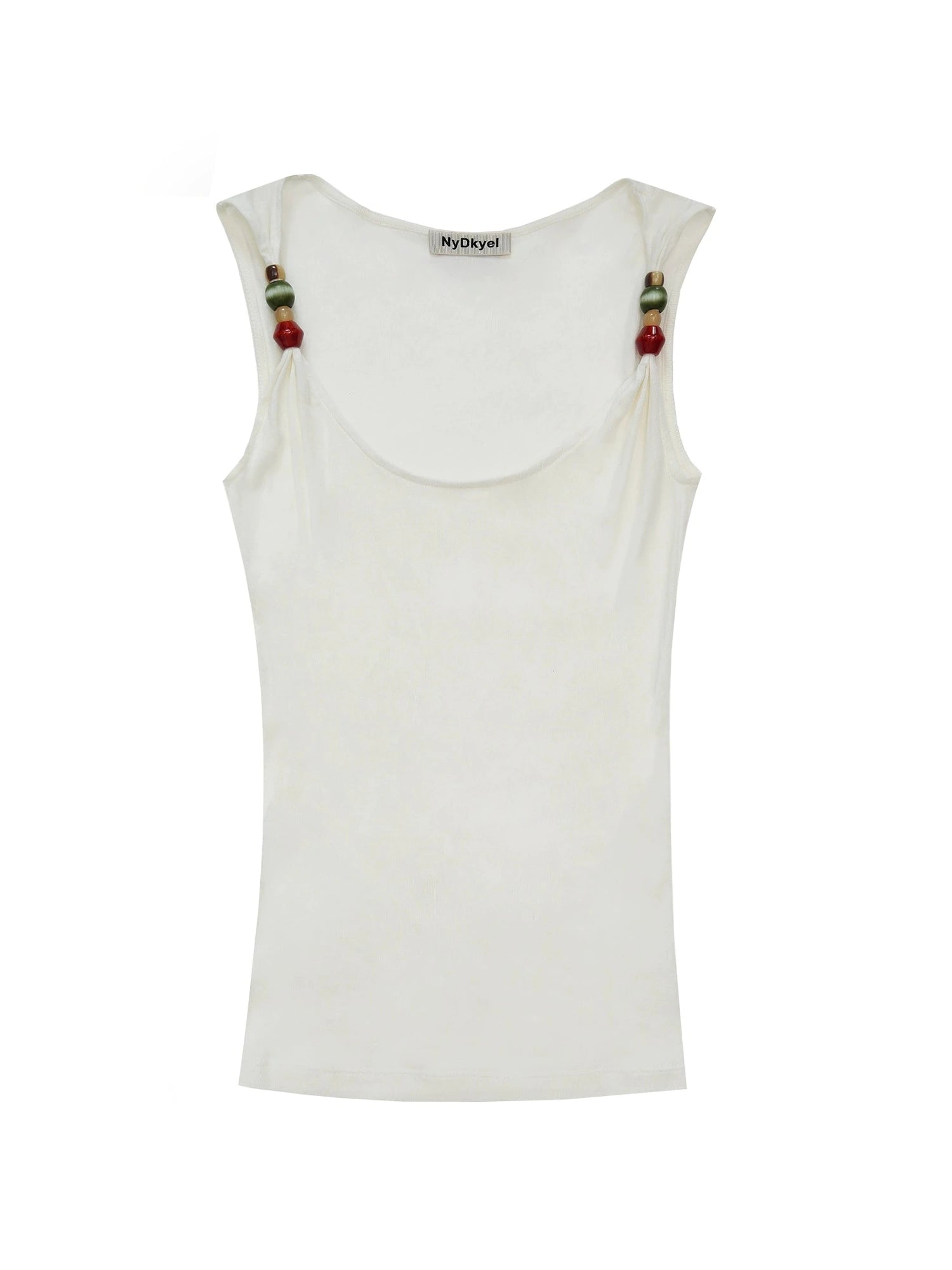 Tencel Wool Beaded Camisole Four Colors