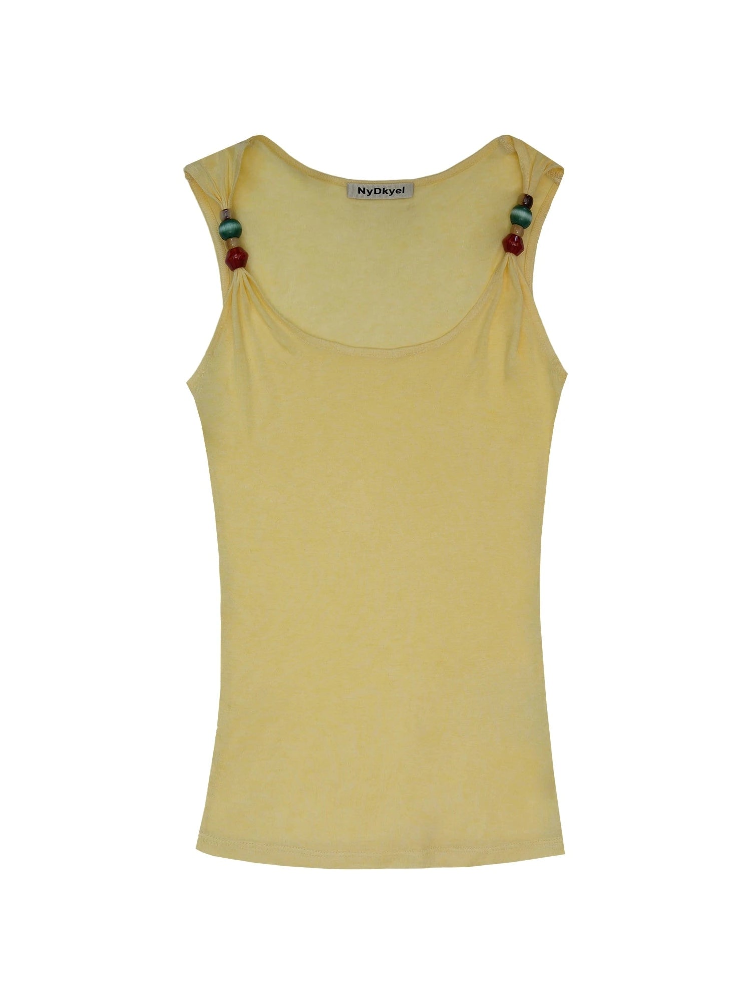 Tencel Wool Beaded Camisole Four Colors