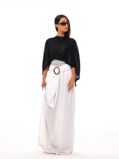 Tencel Wool Cape Sun Protection Shrug Top