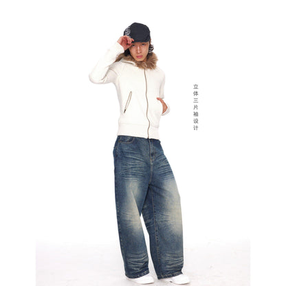 NyDkyel_Thick_Cotton_Blend_Oversized_Zip_Up_Unisex_Streetwear_Deep_Olive_Oatmeal_Hoodies_MISSTT
