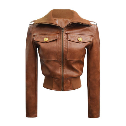 NyDkyel_Thick_Cotton_Padded_British_Slim_Fit_Convertible_Collar_Women_Cropped_Zip_Jacket_MISSTT