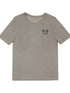 Tribal Feather Print T-shirt In Tencel Blend