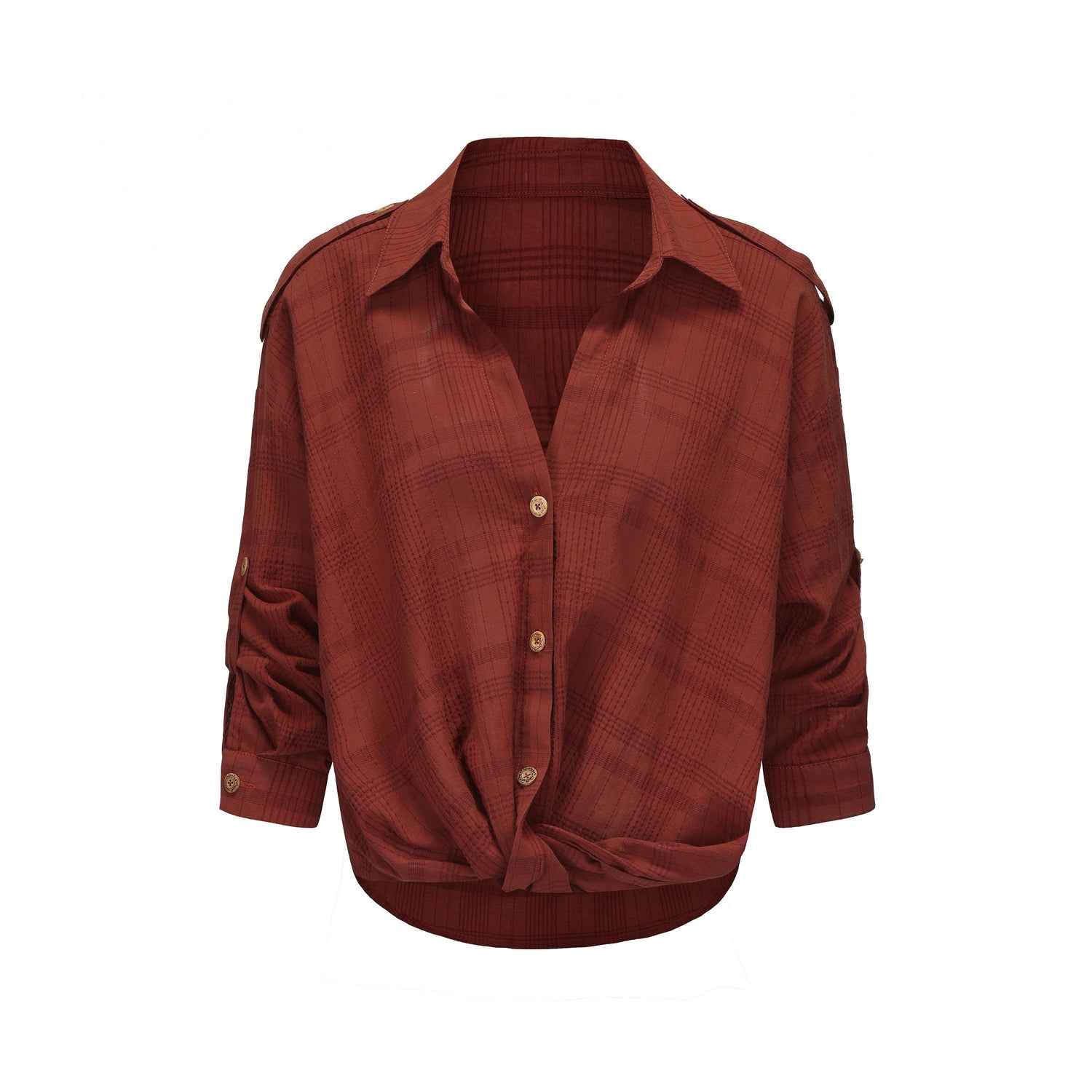 NyDkyel_Twist_Knot_Crinkle_Lapel_Adjustable_Sleeves_Women&