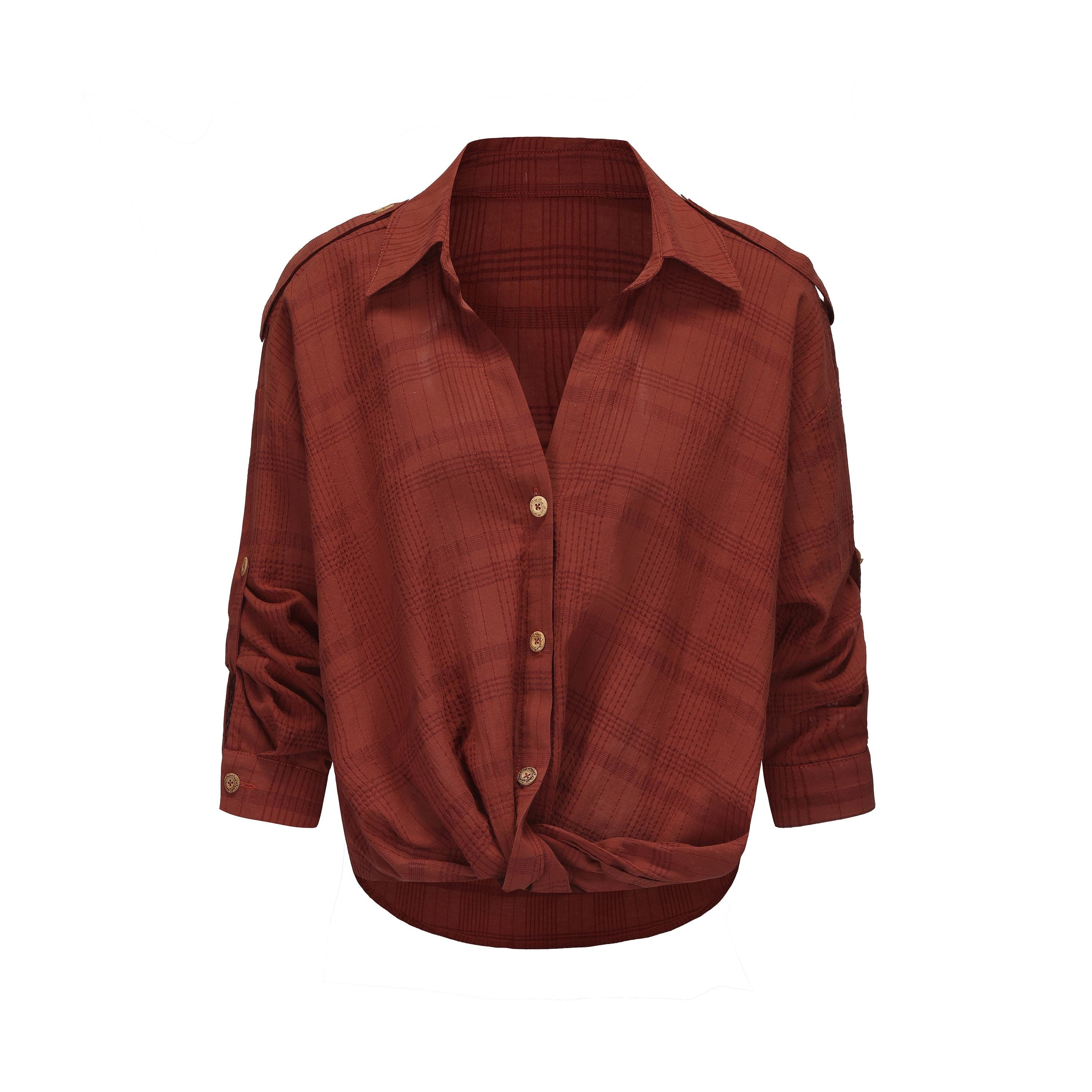 NyDkyel_Twist_Knot_Crinkle_Lapel_Adjustable_Sleeves_Women&