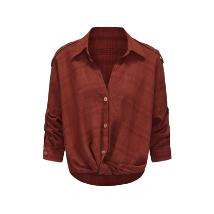 NyDkyel_Twist_Knot_Crinkle_Lapel_Adjustable_Sleeves_Women&