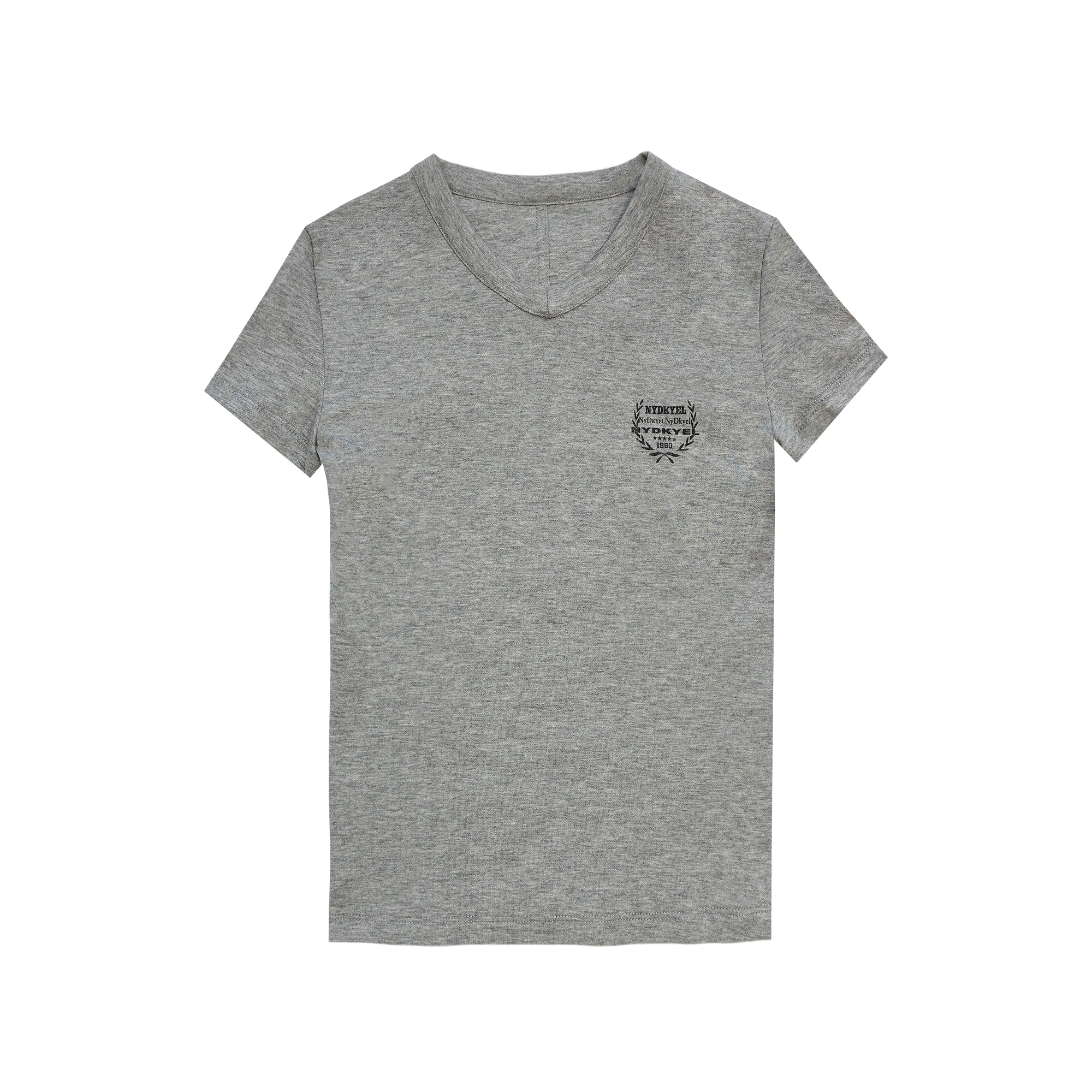 NyDkyel_V-Neck_Fitted_Cotton_T-Shirt_with_Back_Seam_and_Logo_Print_MISSTT