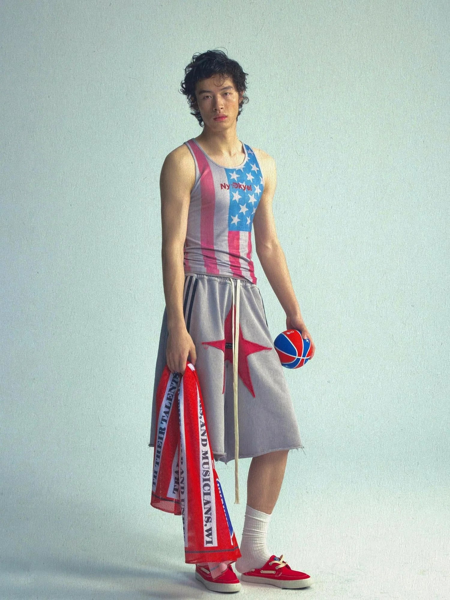 Vintage 80s Graphic Print Tank Top
