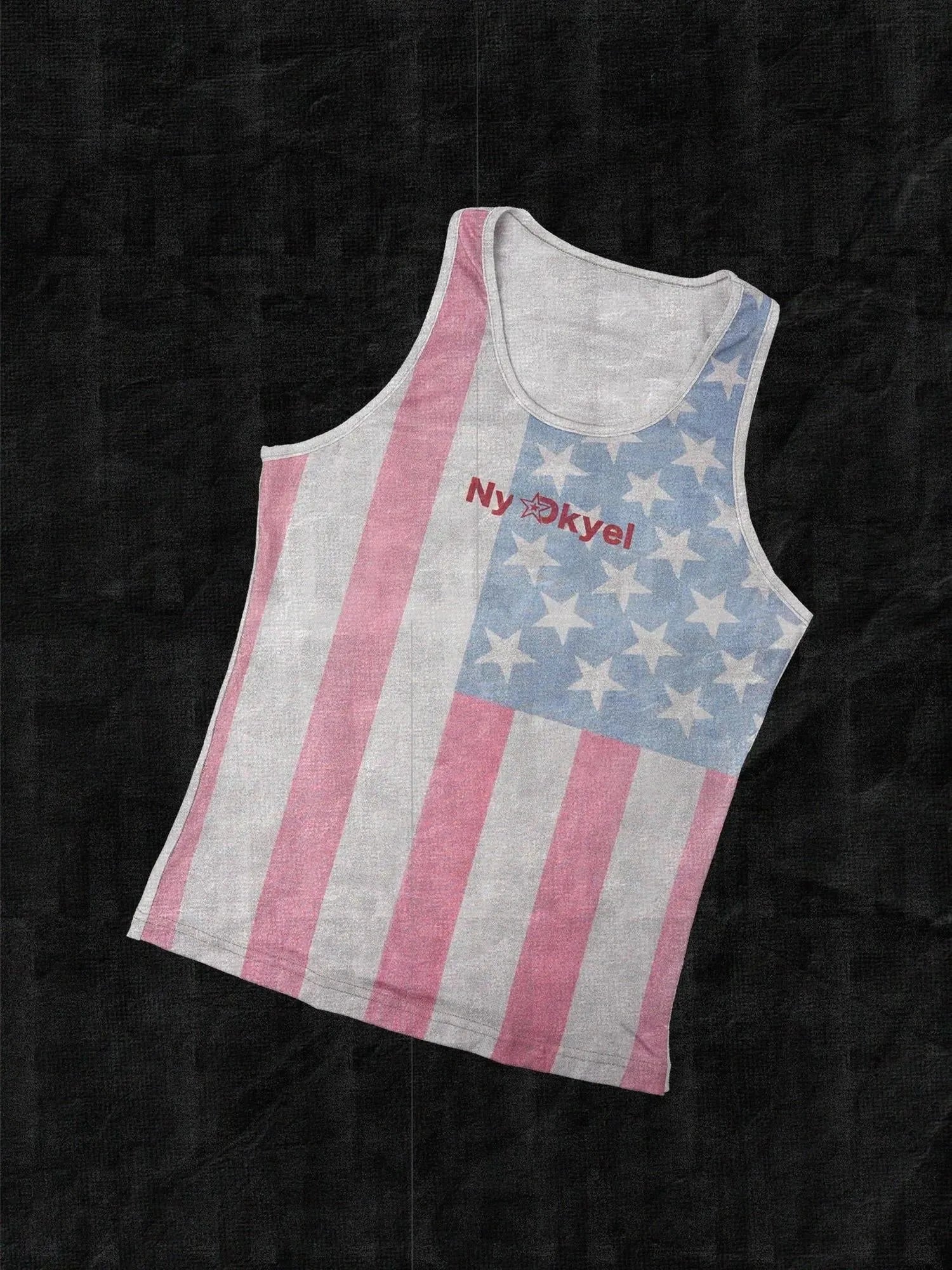 Vintage 80s Graphic Print Tank Top